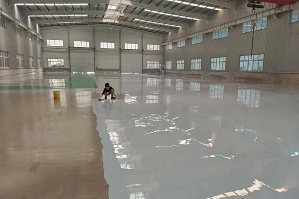 Application case of epoxy floor paint