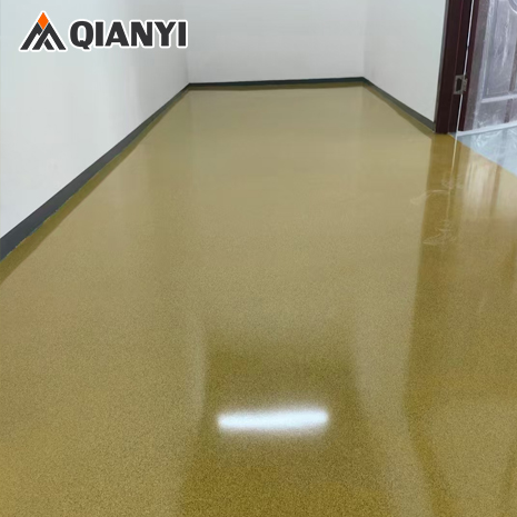 Colored sand self leveling