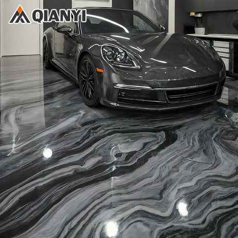 High solid content floor paint