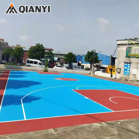 Water based acrylic stadium (sports field) floor paint