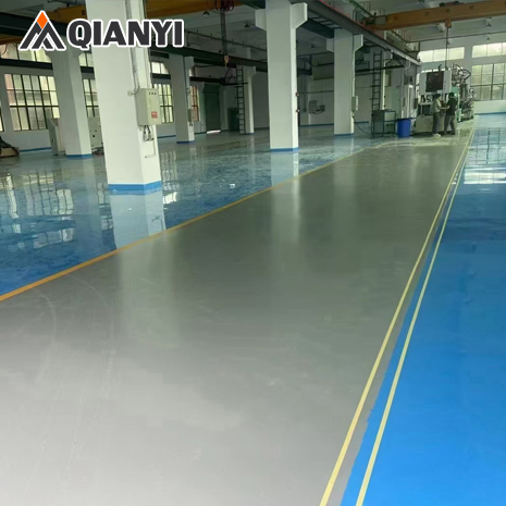 Epoxy self leveling flat paint