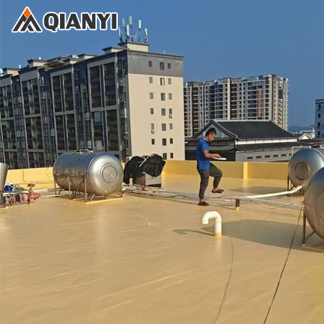 Concrete heavy-duty anti-corrosion material